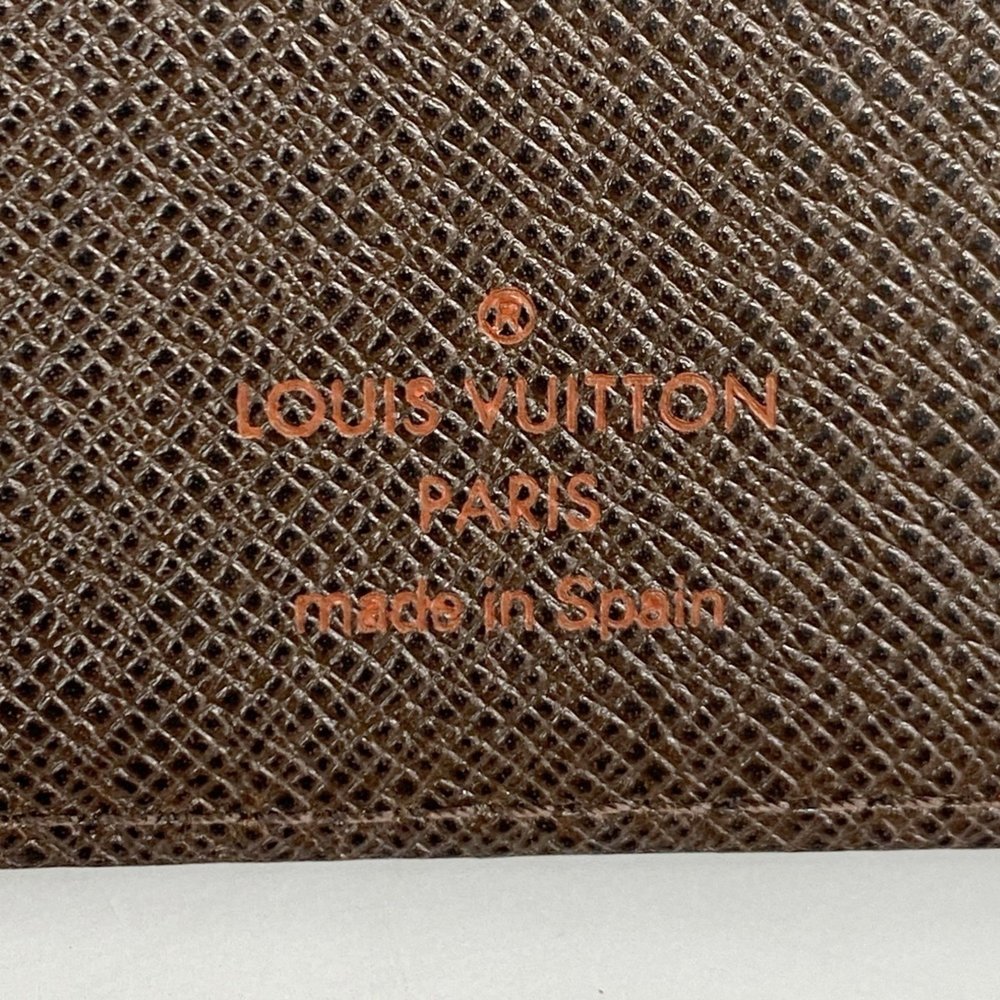 Louis Vuitton Diary Cover Damier Agenda Poche R20703 Ebene Men's Women's P859770 - Picture 4 of 9